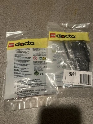 2 Unopened Bags Of LEGO DACTA / TECHNIC Black Axles (9971) - Image 1 of 4