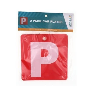 2 Pcs Red P Suction Disk Plates Plastic For VIC WA - Picture 1 of 4