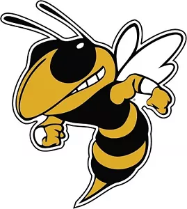 GT GEORGIA TECH Yellow Jacket Large Buzz Decal - Picture 1 of 1