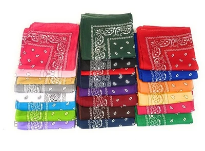 Paquete de 10 pañuelos pañuelos de vaquero con estampado de cachemira Foto 1 de 4