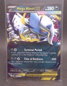 Pokemon - Mega Absol Ex 086/132 - Mega Evolution - Double Rare  - Bild 1 von 2