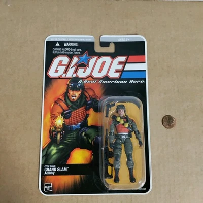 GI JOE Grand Slam Action Figure MOC 2005 DTC-Wave 2-Hasbro Brand New - Image 1 of 4