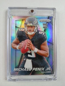 2024 Panini Prizm - Flashback Rookie Michael Penix Jr. #2 Silver Prizm (RC) - Picture 1 of 2