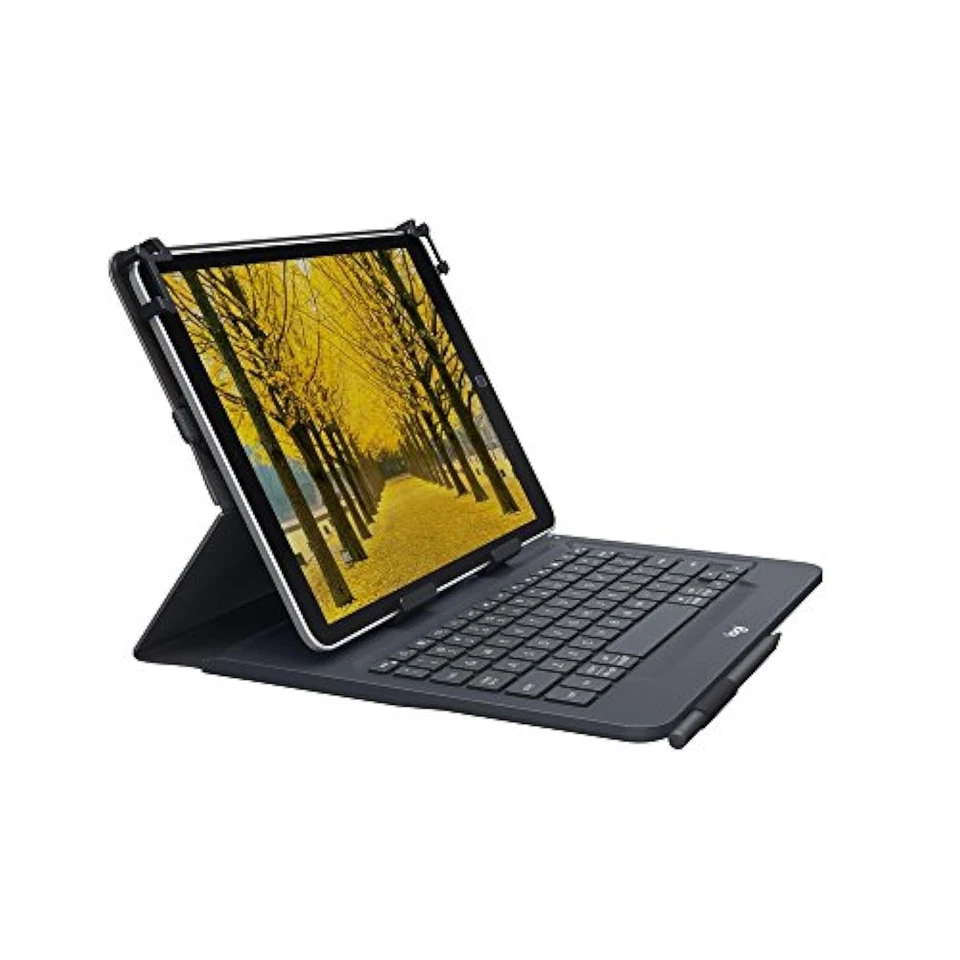 Logitech Universal Folio con Teclado Bluetooth Integrado para Apple 9-10" Foto 1 de 4