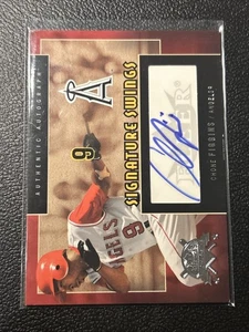 2005 Fleer National Pastime - Signature Swings Chone Figgins #SS-CF - Bild 1 von 2