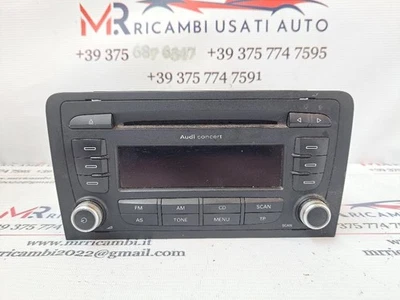 AUTORADIO PER AUDI A3 Serie (8P1) 8P0035186S (08>12) - Immagine 1 di 4