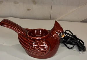 Scentsy Red Cardinal  Element Wax Warmer Retired 2013 WORKS - Picture 1 of 14