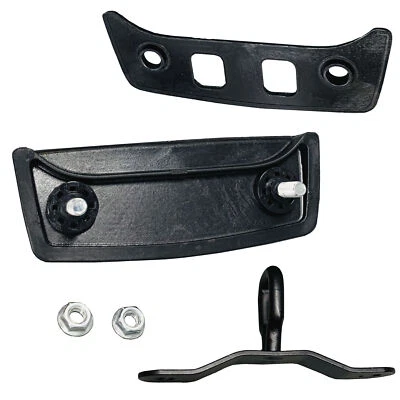 Juego de pestillos de manija de vidrio para ventana de puerta trasera Nissan Pathfinder 05-12 Foto 1 de 4