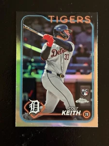 2024 Colt Keith~Topps Chrome (ROOKIE REFRACTOR)~TIGERS - Picture 1 of 2