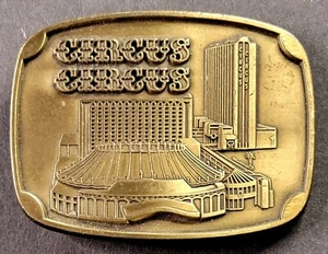 Circus Circus Hotel & Casino Las Vegas Brass Toned Belt Buckle - Picture 1 of 2
