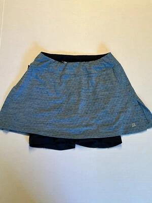 Saia esportiva azul preta tamanho XS - Imagem 1 de 4