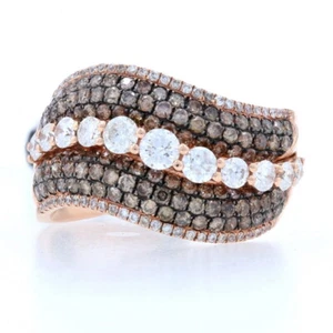 NEW Le Vian Diamond Ring - 14k Rose Gold Size 7 Women's Designer 2.54ctw - Picture 1 of 9