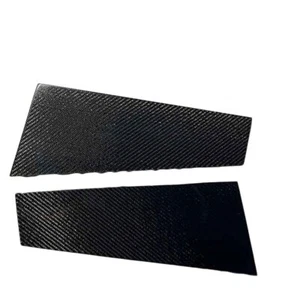 REAL Carbon Fiber B Pillar Cover Trim for Benz CLA250 CLA45 C117 2013-2019 - Picture 1 of 3