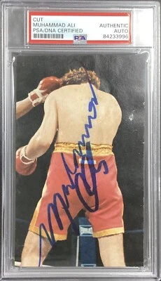 Muhammad Ali Signed Cut Vintage Full Sig Autograph Greatest Boxing Champ PSA/DNA - Image 1 of 3