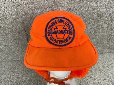 Pennsylvania Game Commission Hunter Education Gorra de Caza Sombrero para Hombres M EE. UU. Naranja Foto 1 de 4