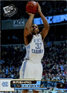 2005 Press Pass Holo Gold #24 Rashad McCants /100