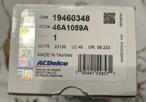 Steering Tie Rod End-Outer ACDelco 45A1059A - Picture 1 of 4