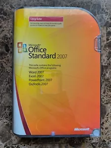 NEW SEALED Microsoft Office Standard 2007 Full Version with UPGRADE Bonus! - Picture 1 of 3