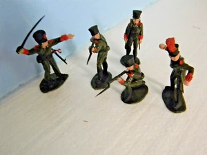 5 Prussians Napoleonic well Painted Timpo Plastic 54m(Feb.listing) - Picture 1 of 6
