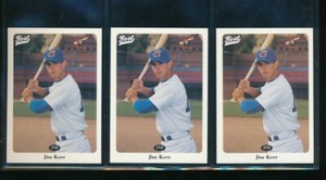 lot (3) 1996 Best #18 Jim Kerr Copper Kings Minor Baseball (BL19) SWSW6