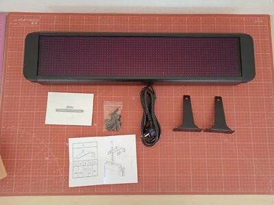 Apollo AS-112 Wide, Wireless LED Message Display 80x16 pixels _3.2_2B - Image 1 of 4