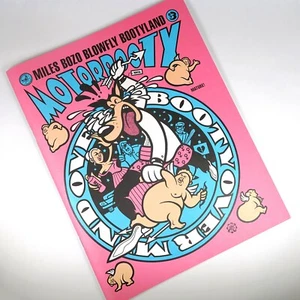 Motorbooty Magazine #6 1992 Mark Dancey Vintage 90s Mature Art Music Fanzine - Picture 1 of 4