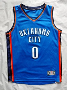 Russell Westbrook #0 Oklahoma City Thunder Fanatics Jersey - YOUTH Size Medium - Picture 1 of 7