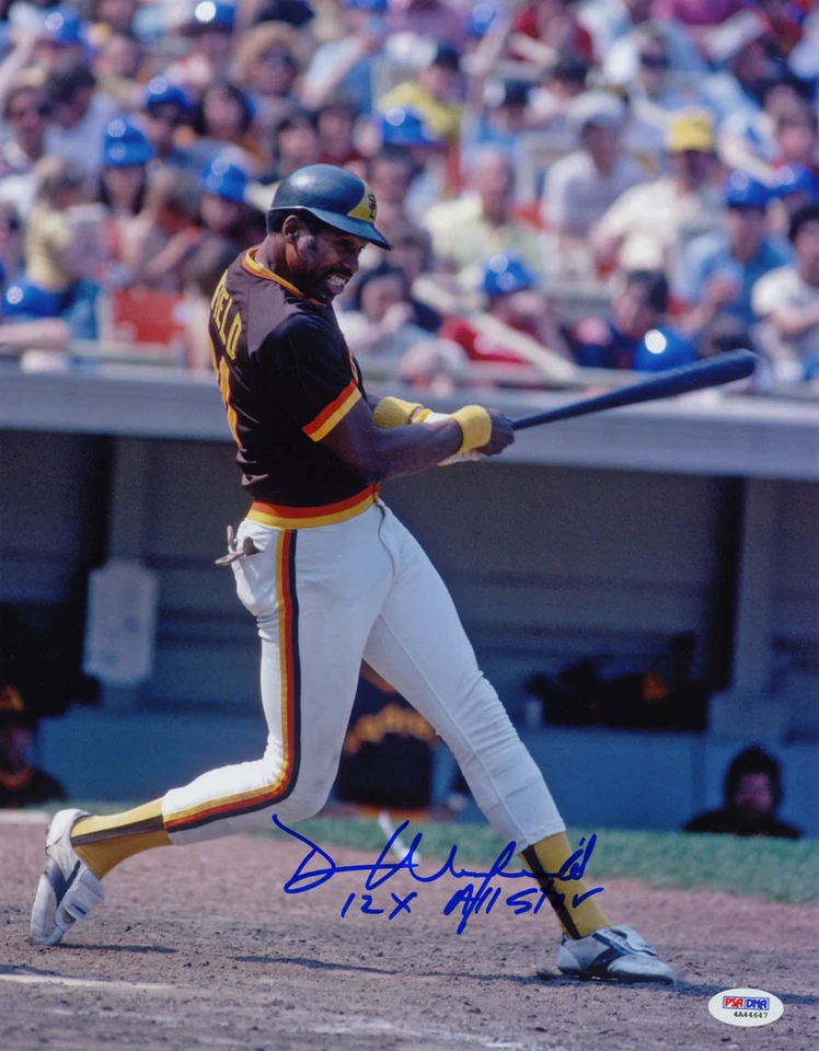 Dave Winfield SIGNED 11x14 Photo + 12 x All Star Padres ITP PSA/DNA AUTOGRAPHED  - Image 1 of 1