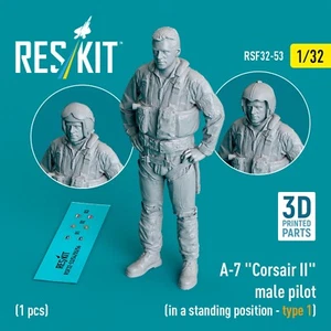 A-7 Corsair II macho piloto de pie tipo 1:32 3D ResKit RSF32-0053 - Imagen 1 de 3