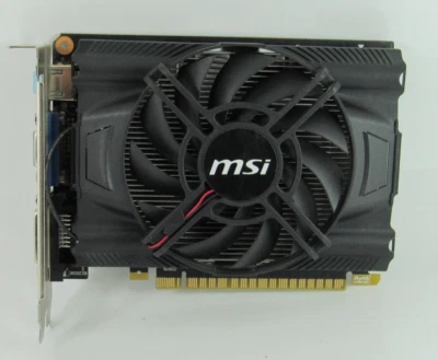 MSI GEFORCE GTX650 1GB DDR5 GRAPHICS CARD N650-1GD5/OC V1 HDMI DVI VGA - Image 1 of 3