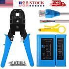 networking tool kit - RJ45 Network Tester + 3-in-1 Cable Crimper + Stripper CAT5e/CAT6 Tool Kit