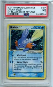 Mudkip Gold Star 107/109 Team Rocket Returns (PSA 7) - Picture 1 of 2