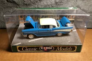 Corgi Classic | 96571 | Chevrolet Bel Air | Lt Blue & Beige | 1992 - Picture 1 of 8