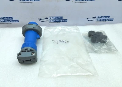 320P6W Pin & Sleeve Watertight Plug 20AMP 250VAC - Image 1 of 4