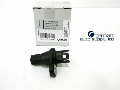 Sensor de posición del cigüeñal BMW - CONTINENTAL VDO - S119044012Z - NUEVO OEM  Foto 1 de 3