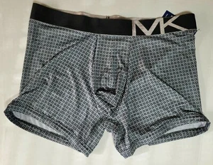 New Large Michael Kors Statement Stretch Boxer Brief, L 36"- 38" Black - Picture 1 of 3