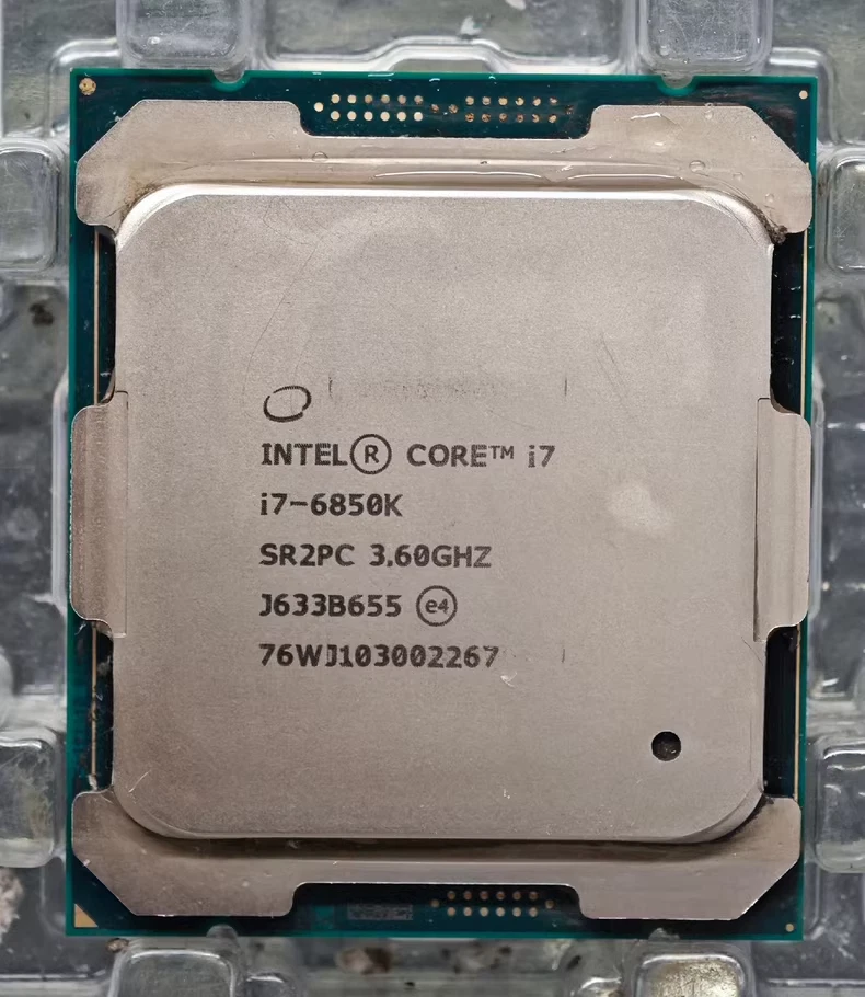 デスクトップパソコン　i7-6850K @3.60 GHz (12CPU) Intel Core i7-6850K Processor Model Computer Processors (CPUs) for