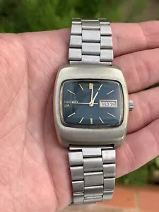 Vintage Seiko LM Lord Matic 23 Jewels Day Date English Automatatic Green Dial - Picture 1 of 3