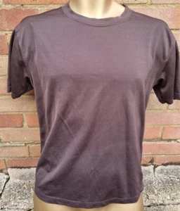 GENUINE BRITISH ARMY BROWN T-SHIRT COMBAT ANTI STATIC WICKING COOLMAX TOP SIZES - Picture 1 of 8