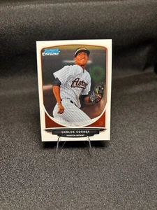 2013 Bowman - Prospects Chrome Carlos Correa #BCP100 (RC) - Picture 1 of 2