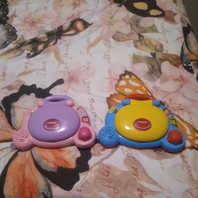 VTech Baby Learning Laptop Interactive Educational Toy Lights Sounds Tested - Image 1 of 2