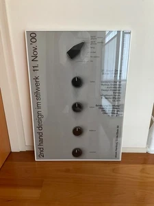 Dieter Rams Designed Poster Stilwerk 2nd hand design im stilwerk 2000 Unframed - Picture 1 of 1