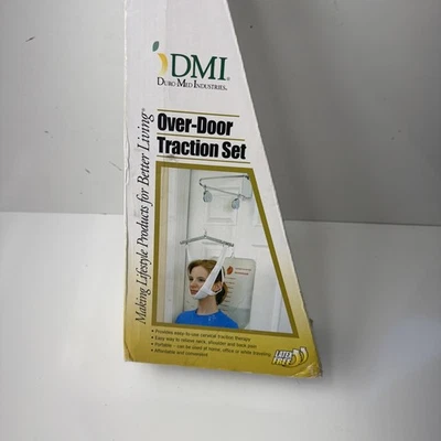 Corrector de postura DMI sobre la puerta y dispositivo de tracción cervical del cuello para física Foto 1 de 3
