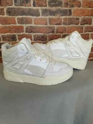 PUMA SLIPSTREAM HI THRIFTED High Top  Womens size 6 White Sneakers Casual Shoes  - Image 1 of 4