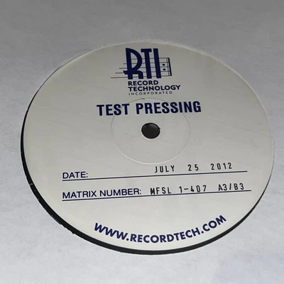 TEST PRESSING (MFSL) Frank Sinatra - Sinatra's Swingin' Session!!! Vinyl M- - Image 1 of 4