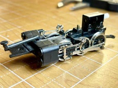 FRONT CHASSIS - 2-6-6-2 LOGGING STEAM LOCOMOTIVE - MANTUA VINTAGE HO PARTS - Image 1 of 4