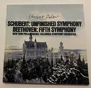 BRUNO WALTER Schubert 8/Beethoven Symphony 5 (1958) SACD 1999 Sony super audio - Picture 1 of 6