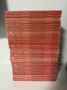 Lot of 33 Contemporary Psychoanalysis Journal from 1979-1990 White Institute NY - Imagen 1 de 5