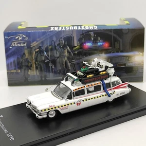 YS Brave 1:64 Cadillac Miller Movie Ghostbusters Ghost Car Alloy Car Model - Picture 1 of 22