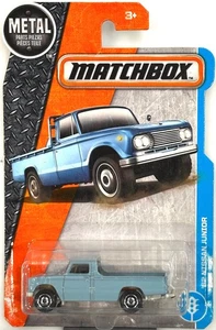 Brand new light blue 2022 Matchbox #7/125 MBX Adventure City '62 Nissan Junior - Picture 1 of 3